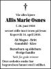 Obituary_Allis_Marie_Bjornsen_2011