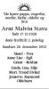 Arnt Malvin Stava (I113375)