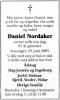 Obituary_Daniel_Nordaker_2005