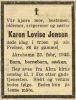 Obituary_Karen_Lovise_Knutsdatter_1942_1