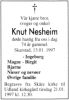 Obituary_Knut_Bertin_Nesheim_1997