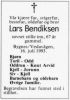 Obituary_Lars_Bendiksen_1993