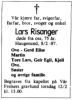 Obituary_Lars_Risanger_1987_1