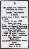 Obituary_Laura_Danielsdatter_Landa_1950