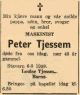 Obituary_Peter_Tjessem_1938