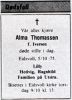 Obituary_Alma_Kristine_Iversen_1975