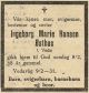 Obituary_Ingeborg_Marie_Sjursdatter_Vedo_1931