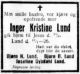 Obituary_Inger_Kristine_Johnsdatter_1926