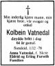 Obituary_Kolbein_Johnsen_Vatnedal_1978_1