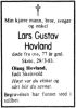 Obituary_Lars_Gustav_Hovland_1983_1